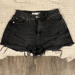 Garage - High-Rise Demin Shorts